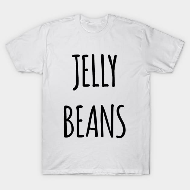 Jelly beans minimal typography T-Shirt by 4wardlabel